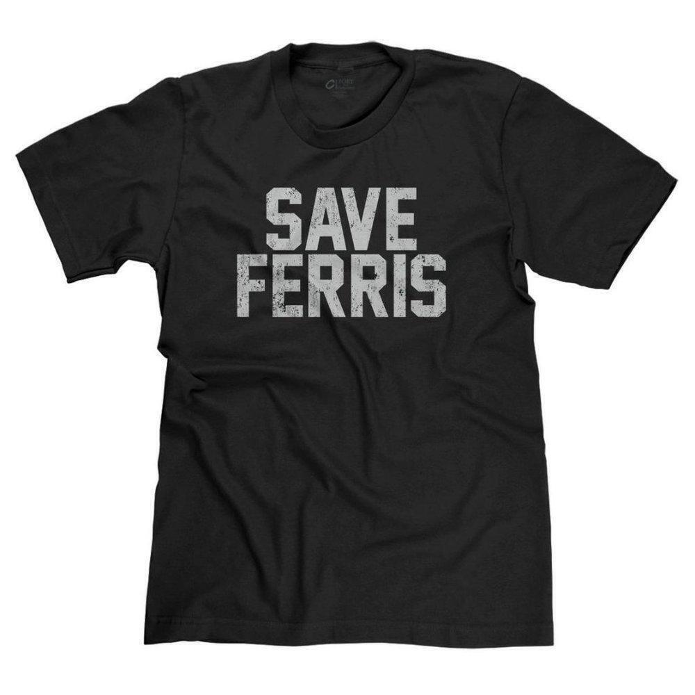 Save Ferris Classic 80_S Movie Funny Parody Tshirt